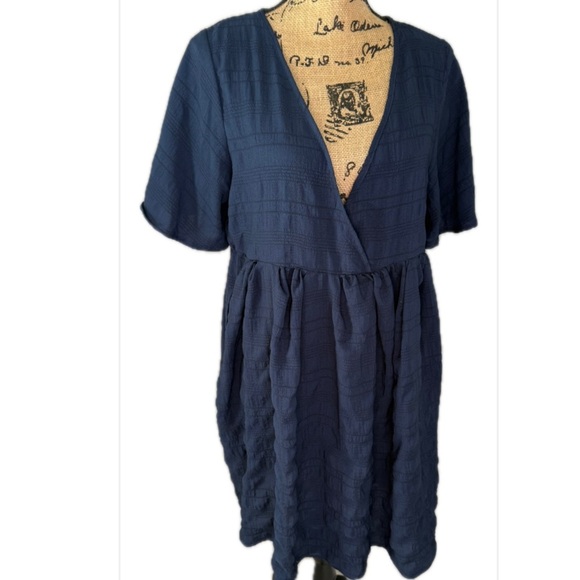 Nordstrom Navy Blue Dress - Picture 1 of 7